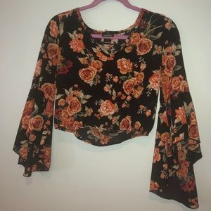Floral Crop Top